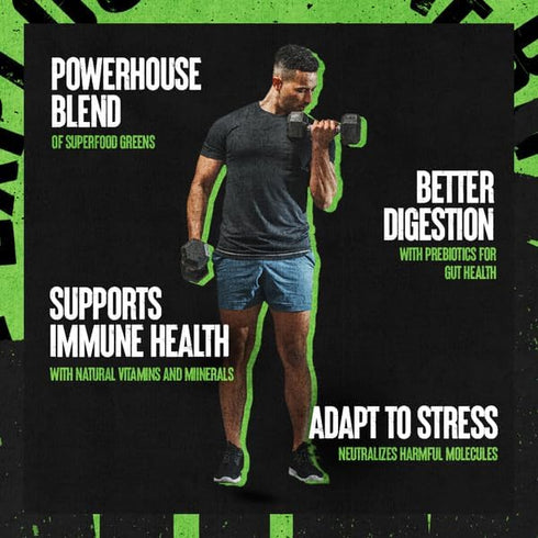 Animal Daily Greens Pill Packs - 30 Day Supply - Convenient Prebiotic and Probiotic Superfood Blend for Superior