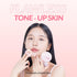 I'M MEME Compact - Tone-up Pact, Korean Pressed Setting Powder for Pink Blur Effect, Oil Control Face Powder (0.35 Oz)