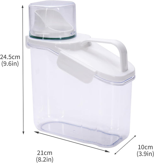 Mowhut 2 Pack 54 oz 8 1marker laundry detergent dispenser, liquid detergent container, liquid soap holder