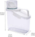 Mowhut 2 Pack 54 oz 8 1marker laundry detergent dispenser, liquid detergent container, liquid soap holder