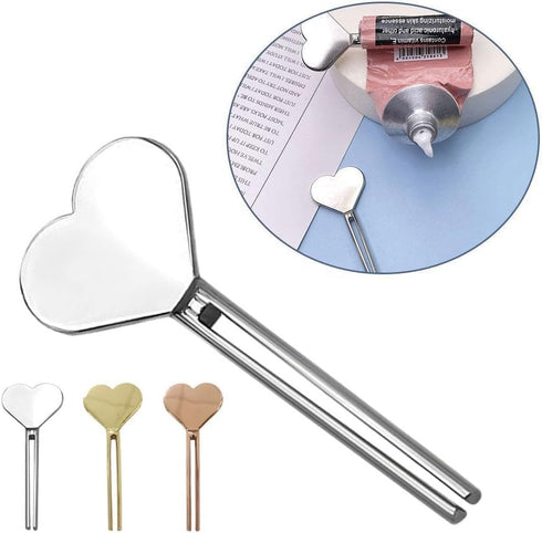 HODASHI Set,Metal Metal Manual Toothpaste Squeezer,Stainless Steel Dispenser Tube Squeezer,Hand Cream Tube Key Roller
