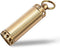 Pill Holder Keychain Container, Portable Mini Brass Waterproof Pill Box for Purse Pocket, Small Pill Case