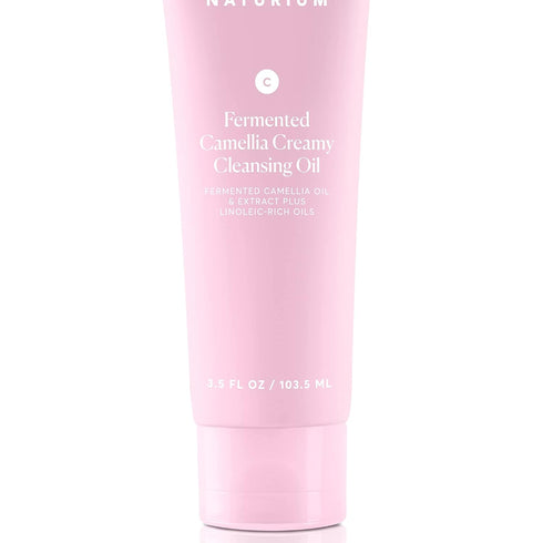 Naturium Camellia Creamy Cleansing Oil, Fermented Camellia Oil & Extract, 3.5 oz