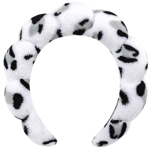 Spa Headbands for Face Washing, Makeup, and Skincare - Terry Cloth Headband for Mask and Skin Treatment