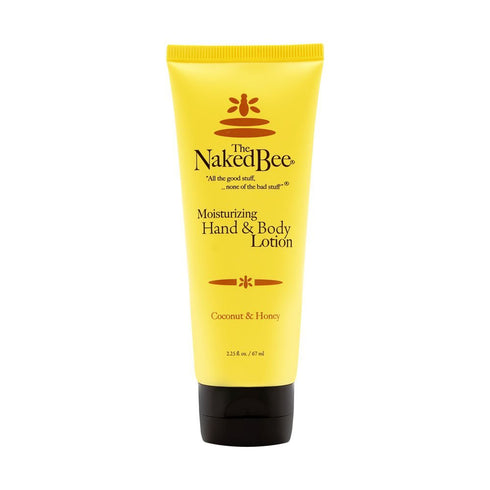 The Naked Bee Nourishing Body Lotion (2.25 oz) for All Skin Types with Coconut & Honey