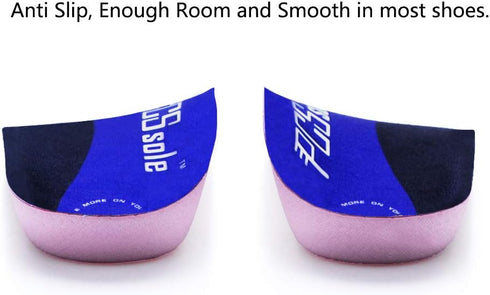 PCSsole 3/4 Orthotics Shoe Insoles for Plantar Fasciitis, Flat Feet, Relief Heel Spur Pain (S:Men5-6/Women6-7)