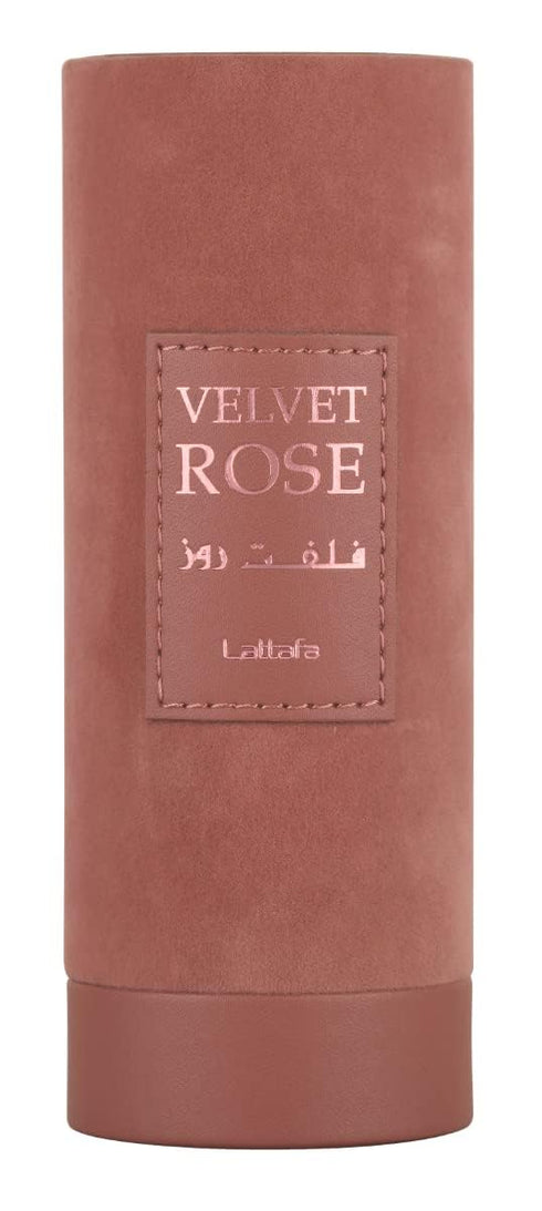 Velvet Rose Eau de Parfum Spray 3.4 Ounce by Lattafa Perfumes for Unisex