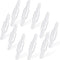 10 Packs Oxygen Tubing Swivel Connector for Oxygen Cannula, Avoid Tangling of Tube (Male to Male)