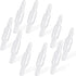 10 Packs Oxygen Tubing Swivel Connector for Oxygen Cannula, Avoid Tangling of Tube (Male to Male)