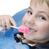 Disposable Oral Swabstick Oral Care Foam Swabs - Individually Wrapped, Pink - 150 Counts