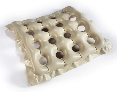Inflatable Seat Cushions with Air Vent, Grey 19 Inch Air Cushion for Office Chair and Wheelchair Use