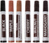Brown Furniture Repair Wood Cabinet Touch Up Markers, Mahogany Scratch Filler Remover