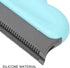 Silicone Cleaning Brush, Multifunctional Pet Hair Removal Brush for Clothes, Sheets, Carpets, Sofas (Blue)