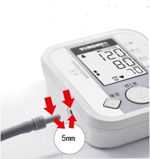 JQH 10pieces/Bag NIBP Cuff Adapter Connector Reusable Connector for Blood Pressure Monitor Arm Cuff Plastic Material