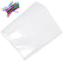 Wakauto Gusseted Poly Bread Bags with 200pcs (15x23cm) Mixed Color Twist Ties,