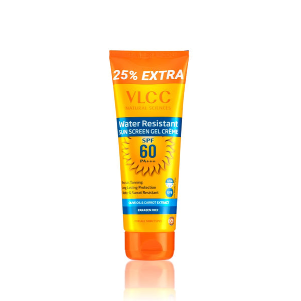 VLCC Sun Screen Gel Creme - Water Resistant SPF60 - 100gm