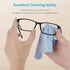 Mcyye 8 (6"x7"), PCS Microfiber Cleaning Cloth for Glasses Premium Eyeglass Cleaning Cloth, Lens Wipes Cloth