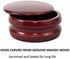 Parker Genuine Dark Mango Wood Shaving Soap Bowl, High Lustre Finish