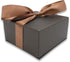 N'icePackaging 1 2-Piece N - Qty Elegant Chocolate Brown Pendant Jewelry Gift Box w/Cream Insert a pre-affixed Light