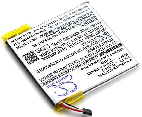 Cameron Sino Li-Polymer 3.70V 380mAh / 1.41Wh Battery Compatible with Nest TL284443, Fits Nest Learning Thermo2nd Generation,Learning Thermostat 3rd Generation,T3007ES,T3008USstat,A0013