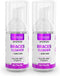 EverSmile OrthoFoam Braces Cleaner - Cleans Under Brackets & Wires, Foaming Bubbles Whiten Teeth (25ml - 2pk)