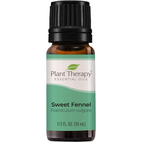 Plant Therapy Sweet Fennel Essential Oil 10 mL (1/3 oz), 100% Pure, Undiluted, Therapeutic Grade
