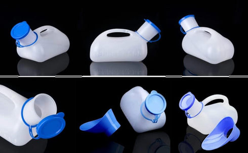 Portable Urinal for Men, Spill Proof 34oz /1000ml Urinal for Car and Travel Use