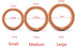 Metal Cock Testicle Ring Without Edges, Sexual Stimulation Device Prolonged Erection Sex Toy for Men (Gold, Medium)