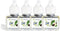 Scent Fill Vanilla Patchouli Plug-in Air Freshener, 4 Scented Oil Refills