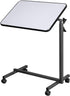 Kcelarec Bed Tray Overbed Table with Wheels, Rolling Tray Tables - Beds Side