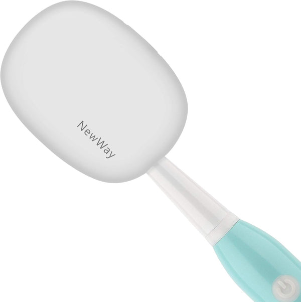 NewWay Mini Toothbrush Sanitizer Cover, Rechargeable Travel Toothbrush Case with Holder for Home and Travel