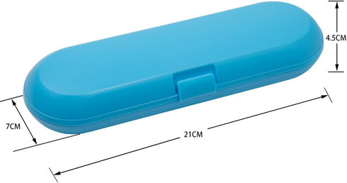 Nincha Plastic Electric Toothbrush Travel Case for Oral-B Pro Series, Blue