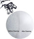 Ultrasonic Contact Lens Cleaner 2.0, Intelligent Cleaning Machine for Soft and Rigid Contact Lenses (White)