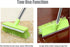 MEIBEI Floor Scrub Brush with Rubber Blade-54 Inches, Stiff Bristles Deck Brush with Adjustable Long Handle