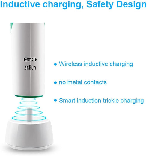 Oral B Electric Toothbrush Replacement Charger, Compatible with Most Oral B Braun Models, Waterproof IPX7 Portable
