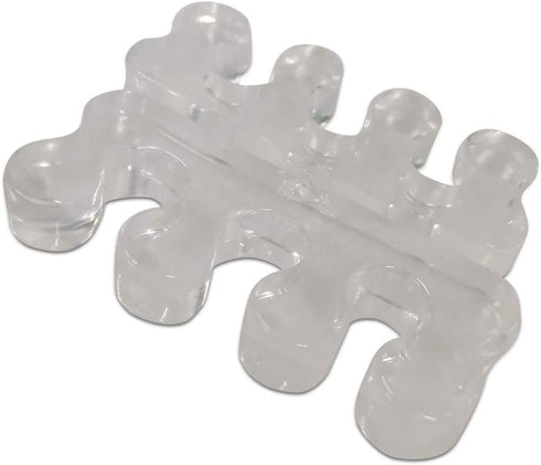 NGT Yoga Toes Blue Toe Stretcher & Separator - Stop Foot Pain and Boost Athletic Performance (White)