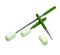 Xiem Tools Stainless Steel, Rubber Handle Telescoping X-Sponge II with Sponge, 8-1/2 - 23