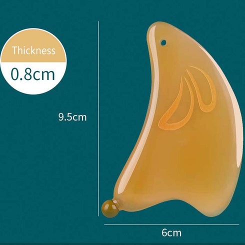ZHAO SHOP 9.8cm Scraping Massage Tool Face Gua Sha Board Neck Massager for Skin Caring Beauty Care Gua Sha Massage Tool