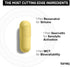 Toniiq 1600mg Resveratrol Blend - Ultra High Purity with MCT Oil for Added Bioavailability - Optimal NAD Supplement