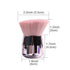 Kabuki Foundation Makeup Brushes - Flat Top for Face Blusher Liquid Powder Blend and Contour Tool