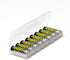 Powerex (1.2V, 2700mAh) 8-Pack PRO High Capacity Rechargeable AA NiMH Batteries - + Battery Holder