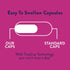 Probiotics for Women - 60 Capsules, Easy to Swallow Tiny Capsule with Prebiotics, 60 Billion CFUs