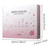 Sakura Skincare Kit for Teenage Girls - 5Pcs Travel Present Set with Cleanser, Toner, Serum, Eye Cream, Face Cream