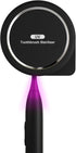UV Toothbrush Sanitizer Holder, Portable Cleaner Case with Fan Drying, Rechargeable, Fits Most Electric & Manual
