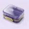 LENmzpomA Pill Organizer,7 Day Pill Box Organiser Convenient Pill Box Proof Secure Closure