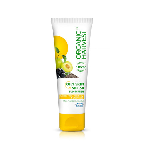 Sunscreen for Women & Men SPF 60 PA+++ for Oily or Acne Prone Skin, Hydrating Lotion, 100gm