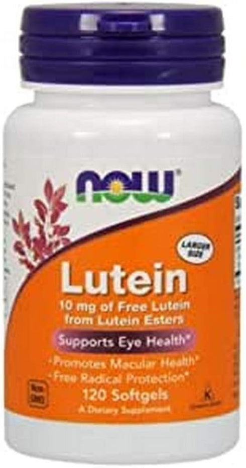 Now Foods Lutein Esters, 120 Sgels, 10 mg, Pack of 2