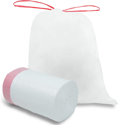 O2frepak 4Gallon Drawstring Small Kitchen Trash Bags,Clean Fresh Scent and Heavy Duty