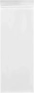 100 Count Clear Tall Thin Resealable Zip Bags - 3.9" x 11.8" (10 x 30 cm)
