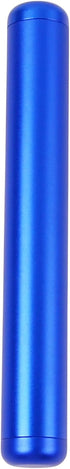 6Pack Aluminum Alloy Container, 4.33 x 0.55 x 0.55 Inches Metal Waterproof Storage, Pocket Holder Case for Traveling